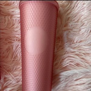 Starbucks 2022 Valentine's Soft Touch Pink Studded Venti (24 oz.) Tumbler
